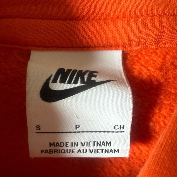 Nike Kids Orange Hoodie - Picture 3 of 3